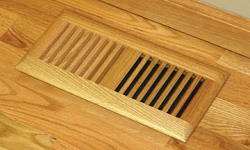 Wood Vent Floor Register Trimline Insert Model