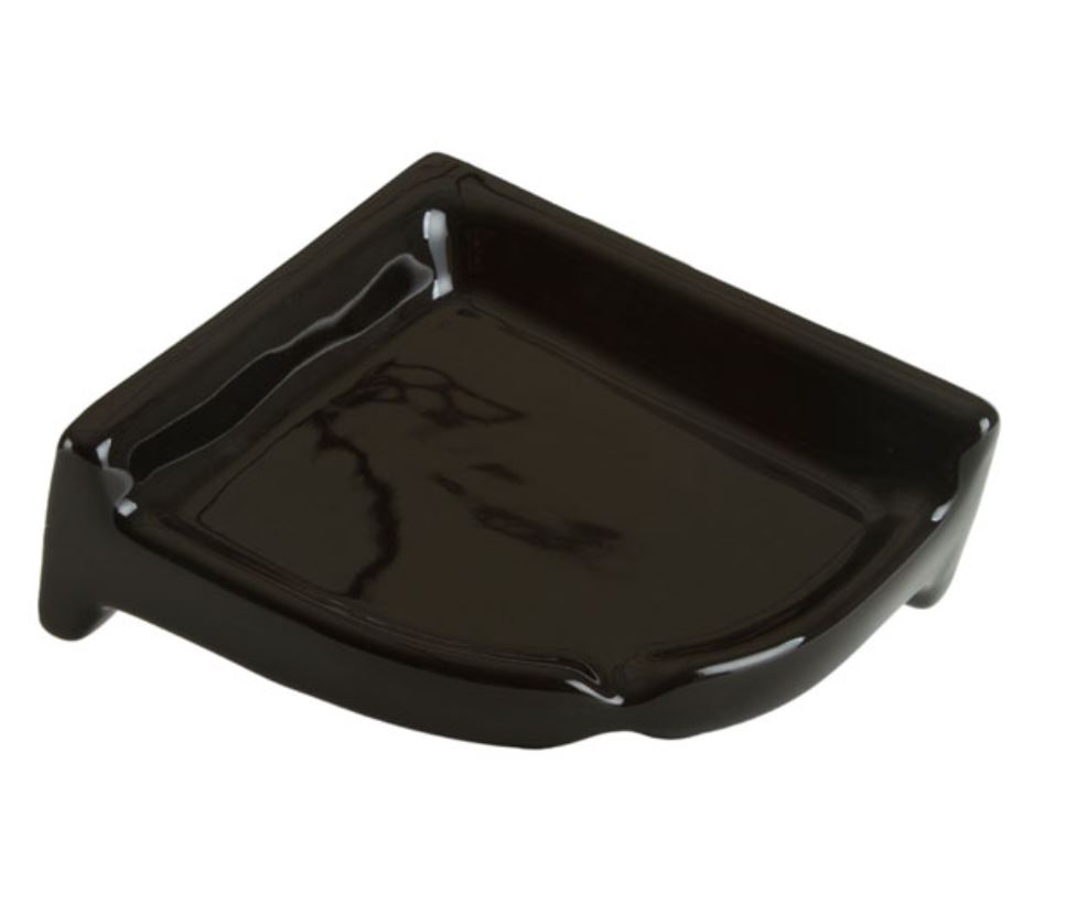 CS77 Ceramic Shower Corner Shelf Unit 7 x 7 Nominal by HCP Industries