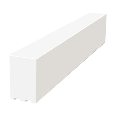 Pro Solid 4 Foot Shower Curb by Pro-Source Center