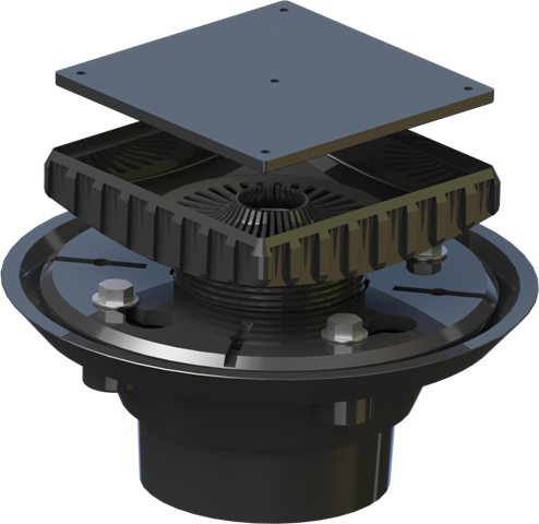 2 Inch ABS Shower Drain E4022